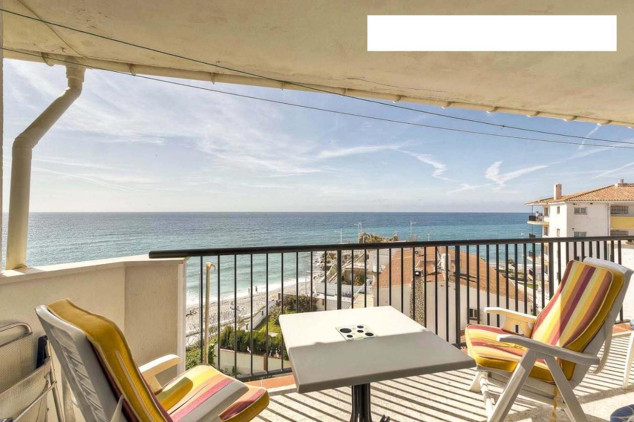 Precioso Apartamento Frontal Al Mar Nerja Dış mekan fotoğraf